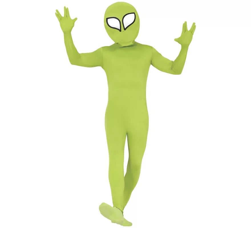 Disfraz de Alien verde para hombre