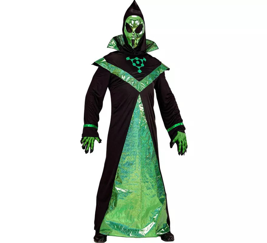 Translation missing: es.Disfraz de Alienígena Espacial con Túnica para hombre