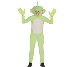Costume alieno verde dipsy per un uomo