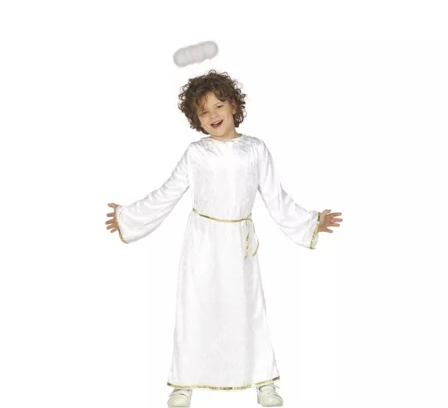 Translation missing: it.Disfraz de Ángel Blanco para niños