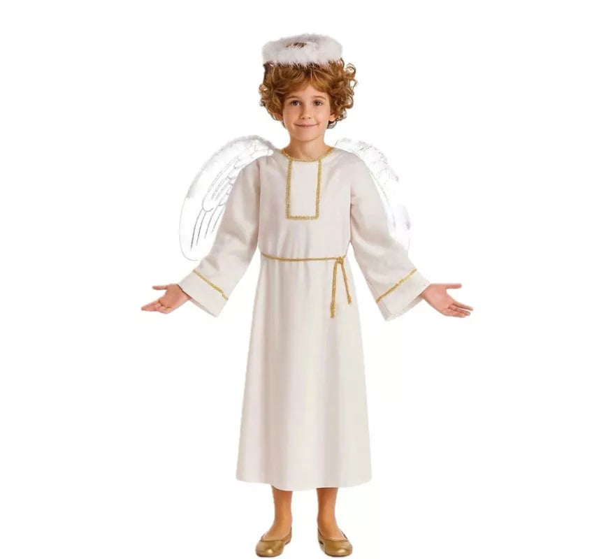 Translation missing: es.Disfraz de Ángel Blanco para niños