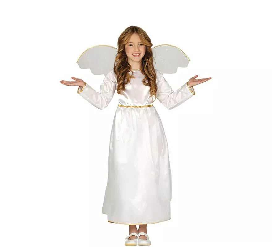 Translation missing: it.Disfraz de Ángel Blanco para niños