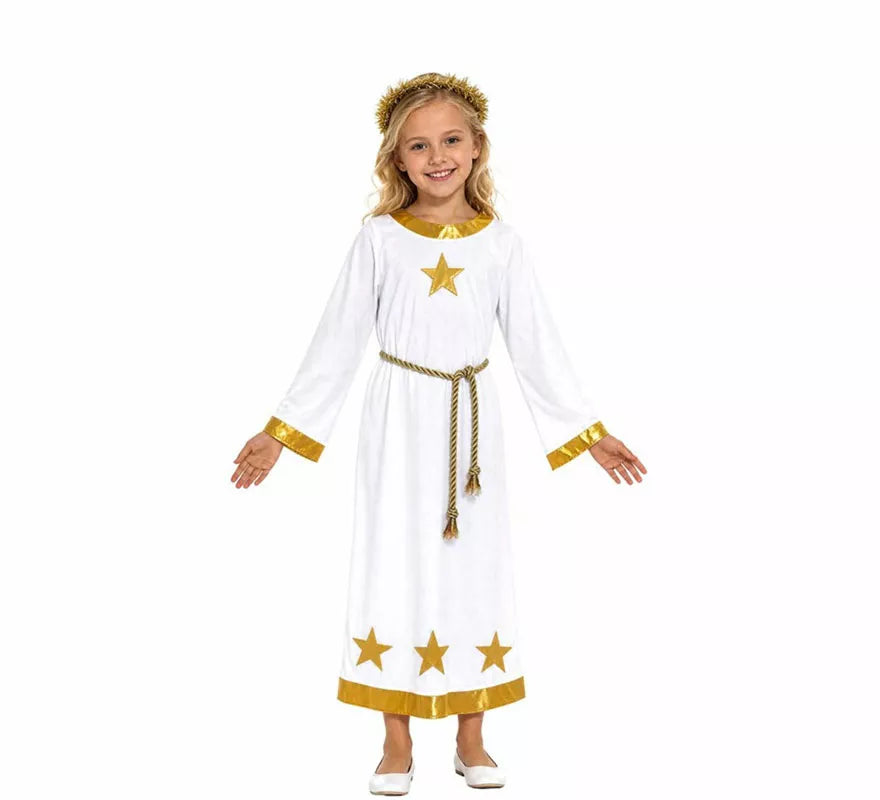 Translation missing: it.Disfraz de Ángel con Estrellas para niños