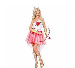 Costume da angelo Cupido o dea greca Afrodite per donna