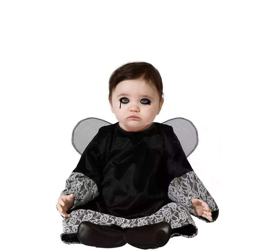 Translation missing: it.Disfraz de Ángel Negro para bebés y niños