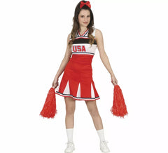 Disfraz de Animadora Cheerleader para adolescente