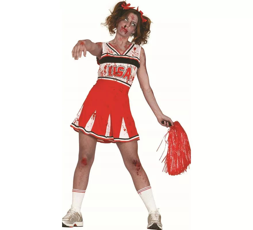Translation missing: it.Disfraz de Animadora Cheerleader Zombie