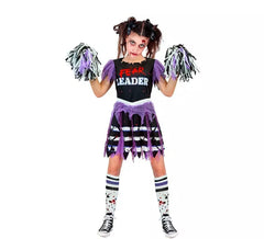 Costume da cheerleader zombie per ragazze