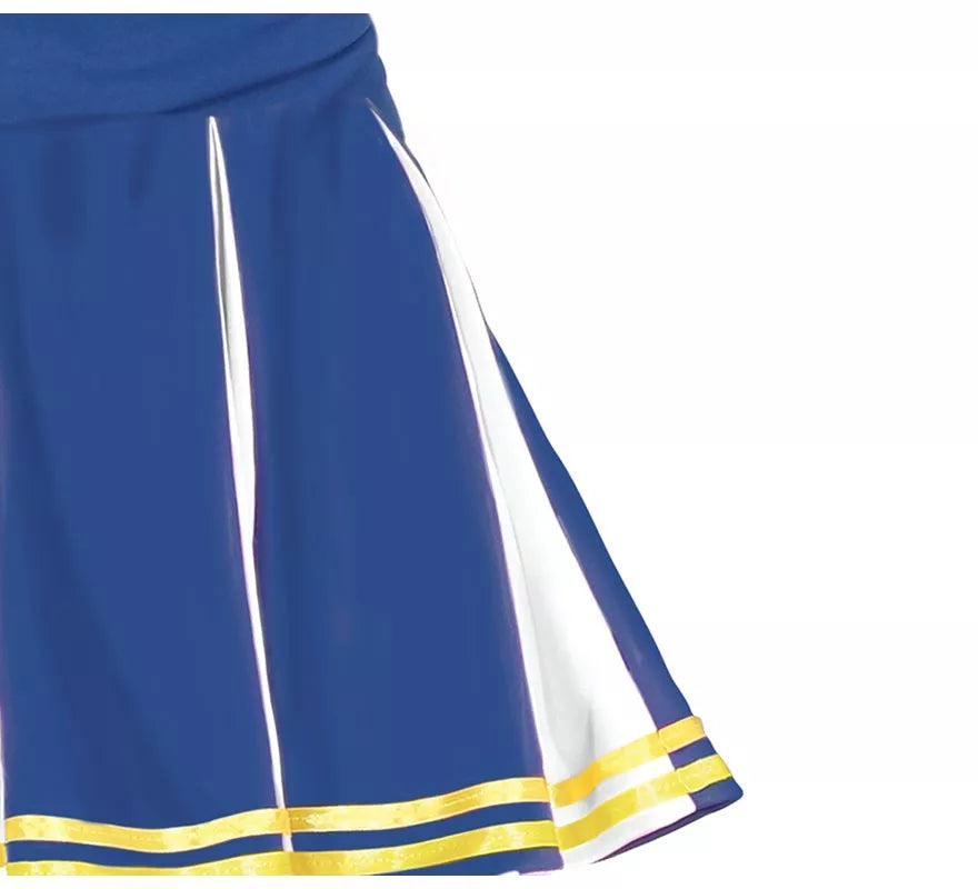 Translation missing: it.Disfraz de Animadora del Equipo Azul para mujer