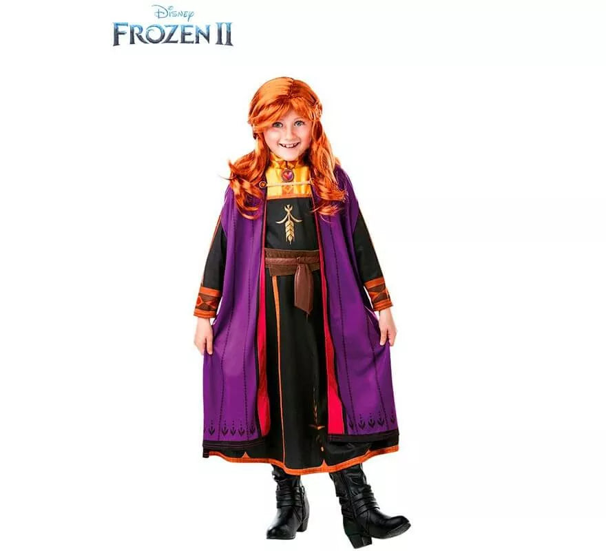 Translation missing: it.Disfraz de Anna de Frozen 2 en caja para niña