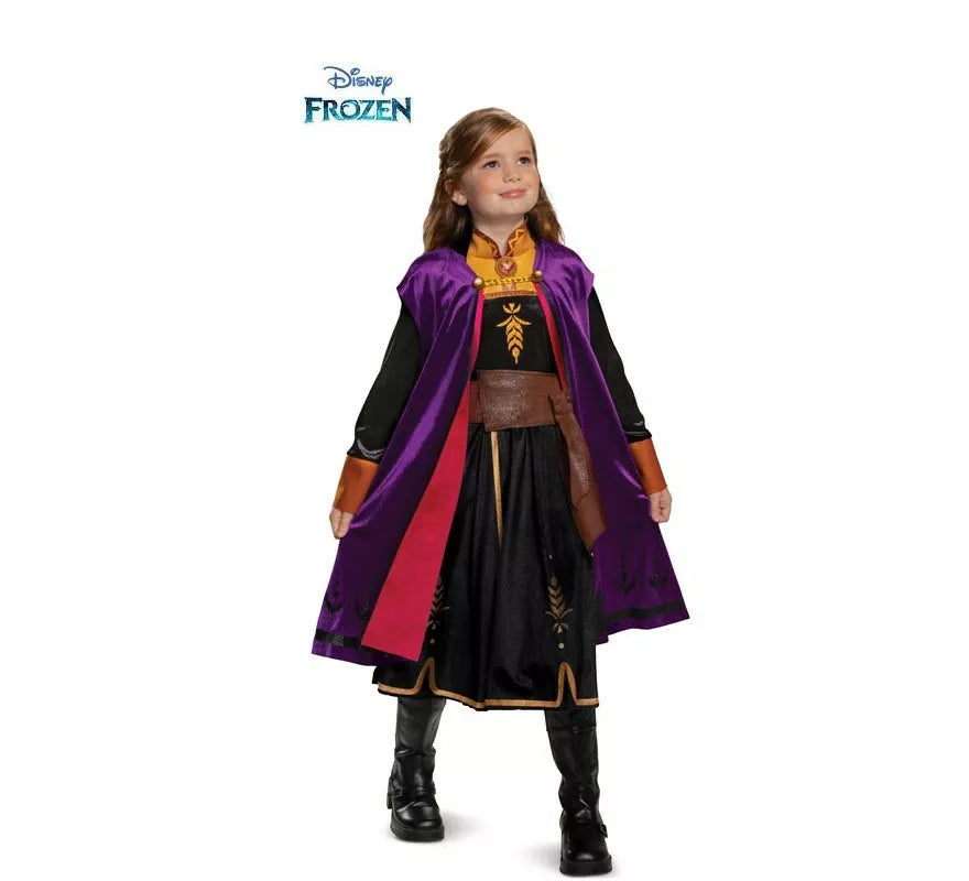 Translation missing: it.Disfraz de Anna de Viaje Deluxe de Frozen 2 para niña