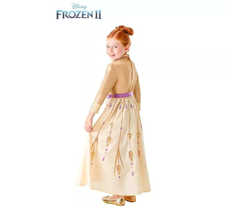Translation missing: it.Disfraz de Anna Dorado de Frozen 2 para niña