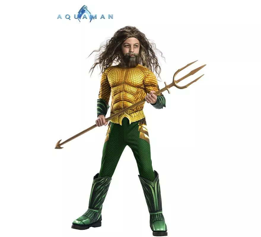 Translation missing: it.Disfraz de Aquaman Premium para niño