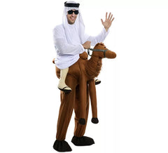Costume da arabo montato a cammello per adulto