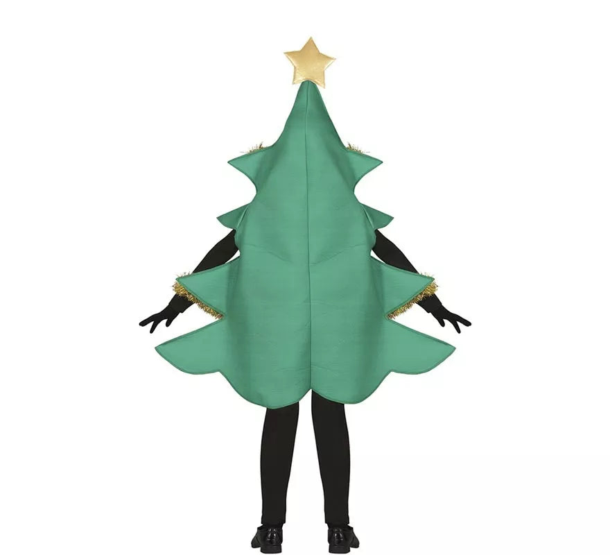 Translation missing: it.Disfraz de Árbol de Navidad decorado con estrella para niños