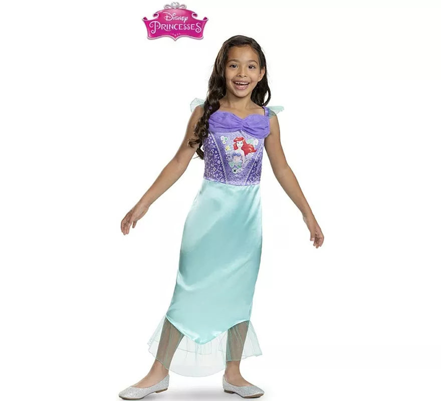 Translation missing: it.Disfraz de Ariel La Sirenita básico para niña