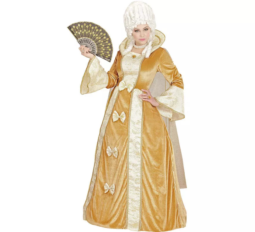 Translation missing: es.Disfraz de Aristócrata Veneciana Dorada para mujer