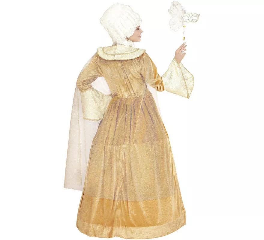 Translation missing: it.Disfraz de Aristócrata Veneciana Dorada para mujer