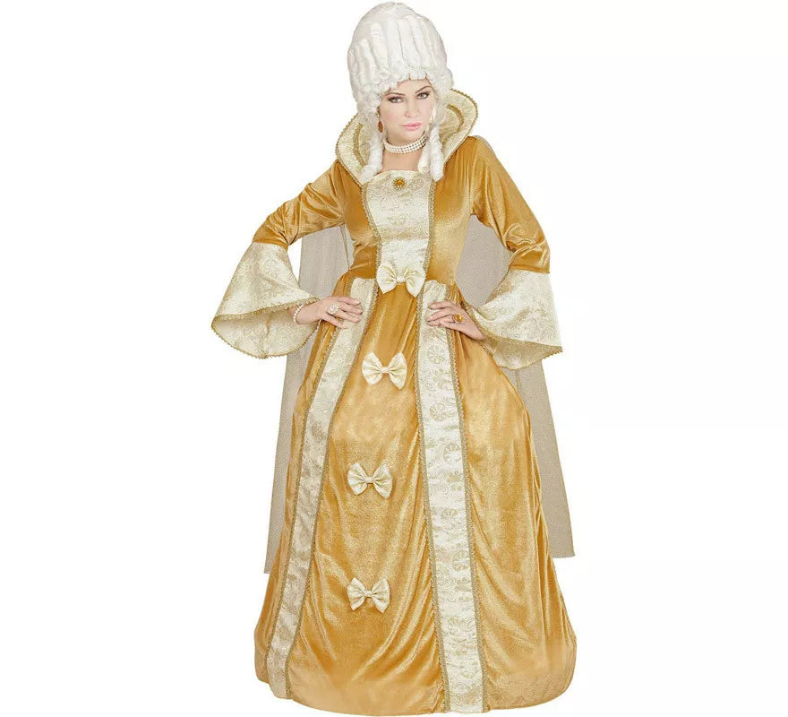 Translation missing: it.Disfraz de Aristócrata Veneciana Dorada para mujer