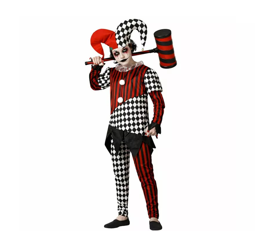 Translation missing: it.Disfraz de Arlequin Siniestro para hombre
