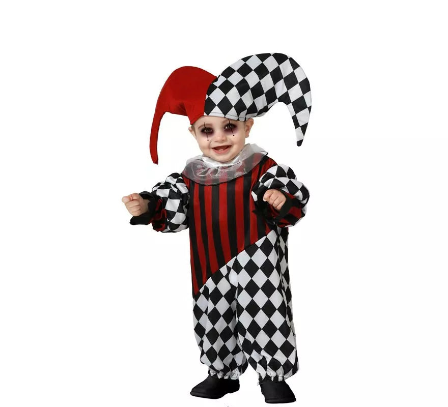 Translation missing: it.Disfraz de Arlequin Siniestro para niño y bebé