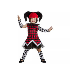 Costume da Arlecchina per bambina