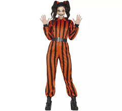 Costume da Arlecchino da prigioniera