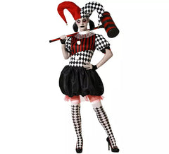 Costume da Harlequina sinistra per donna