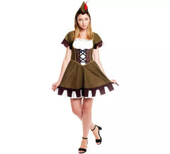Costume da arciere della foresta per donna