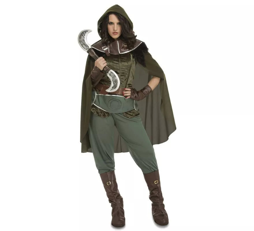 Translation missing: it.Disfraz de Arquera Medieval Enda para mujer