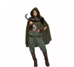Costume medievale arciere enda per donna