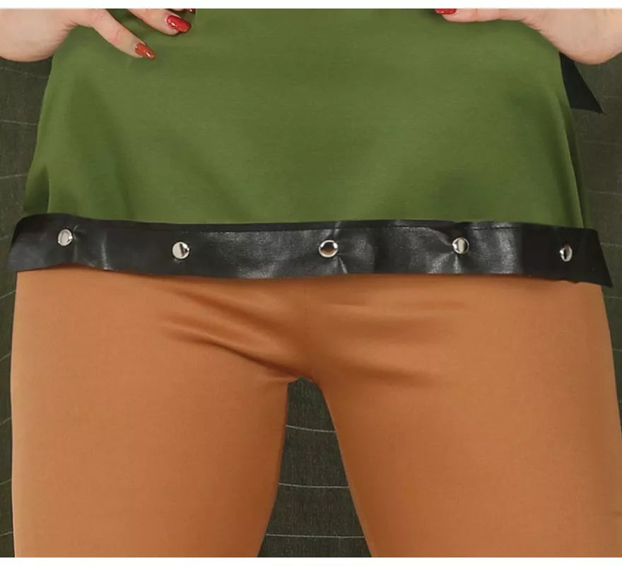 Translation missing: es.Disfraz de Arquera Verde para mujer