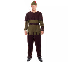 Costume da arciere della foresta per uomo