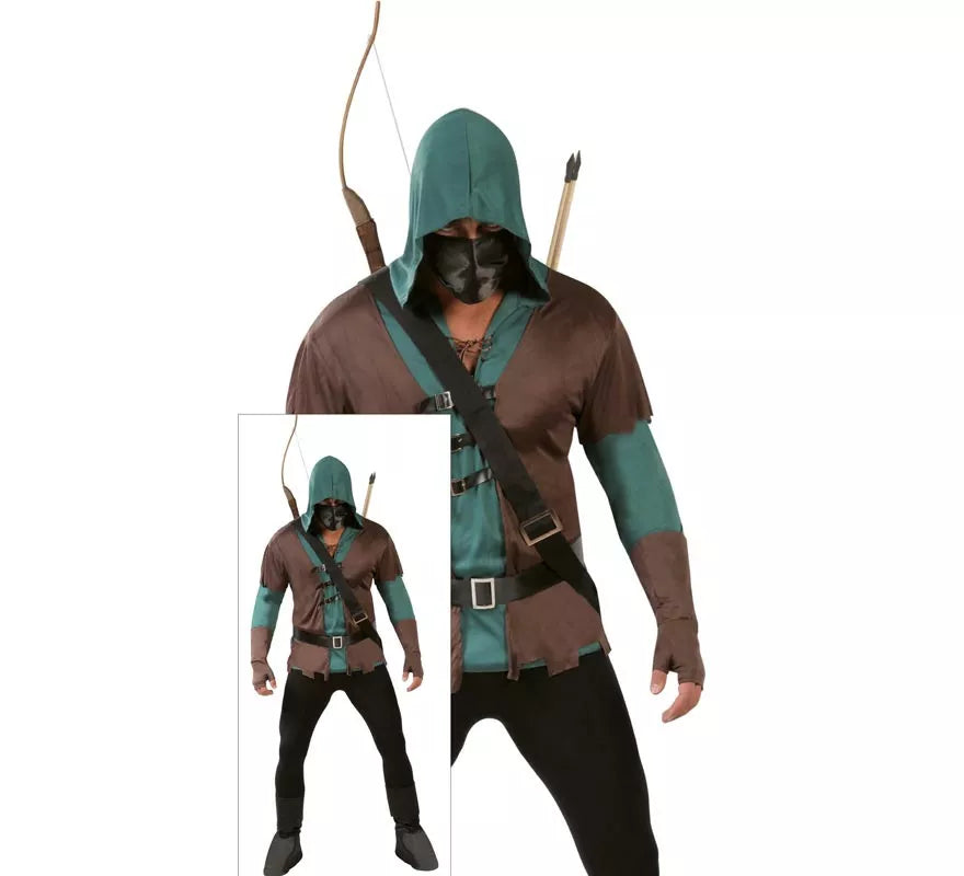 Disfraz de Arquero Enmascarado para hombre