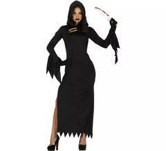 Costume da Assassino notturno con punte per donna