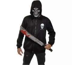 Disfraz de Asesino Calavera con Sudadera y Máscara para adulto