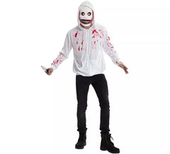 Costume da Assassino con cappuccio e maschera per uomo