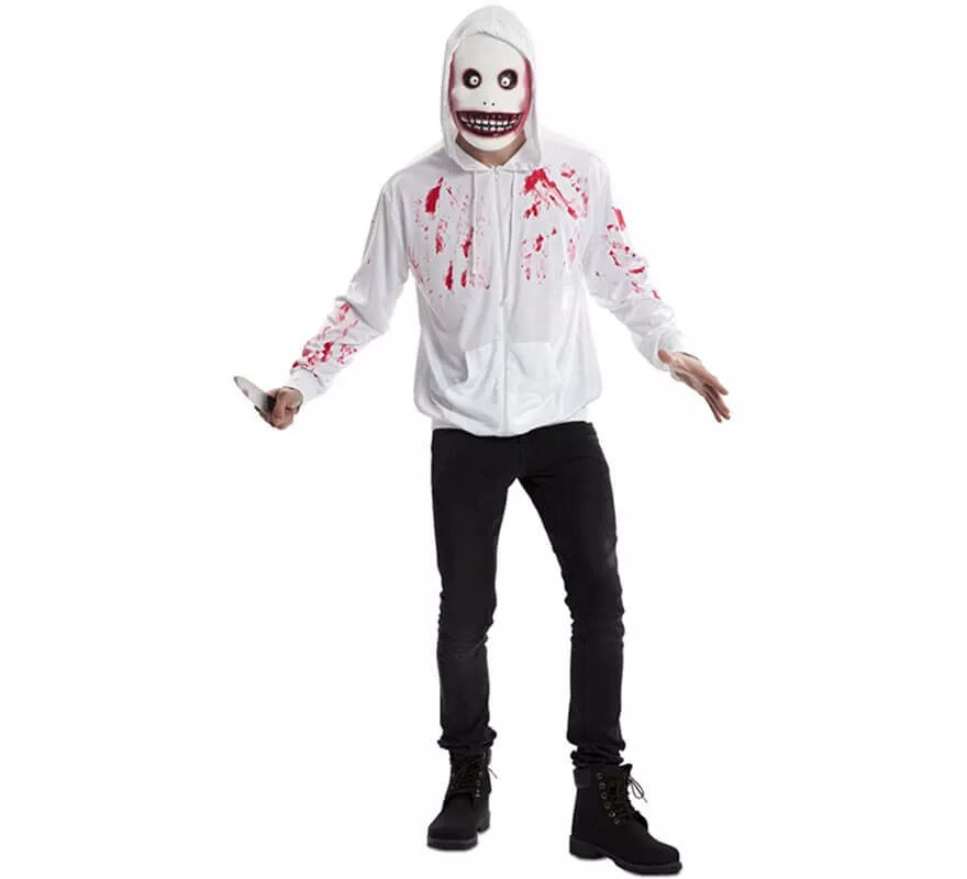Translation missing: it.Disfraz de Asesino Encapuchado con máscara para hombre
