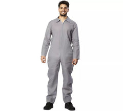 Costume da Assassino con tuta da lavoro grigia per uomo