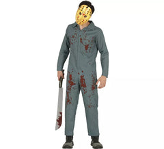Disfraz de Asesino Mono Laboral para hombre