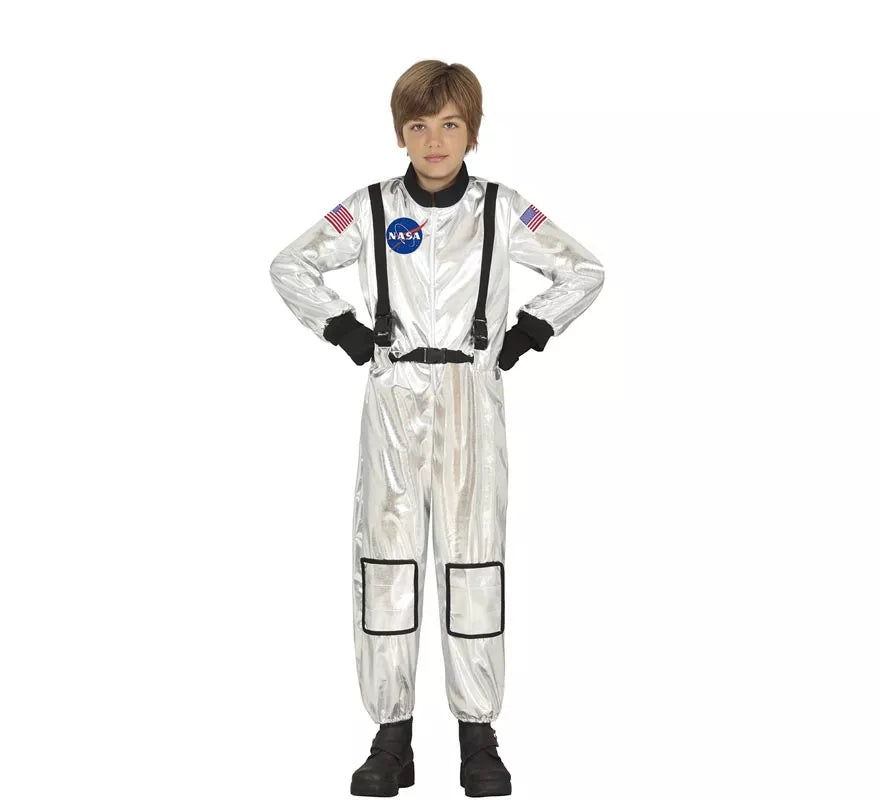 Translation missing: es.Disfraz de Astronauta blanco para niños