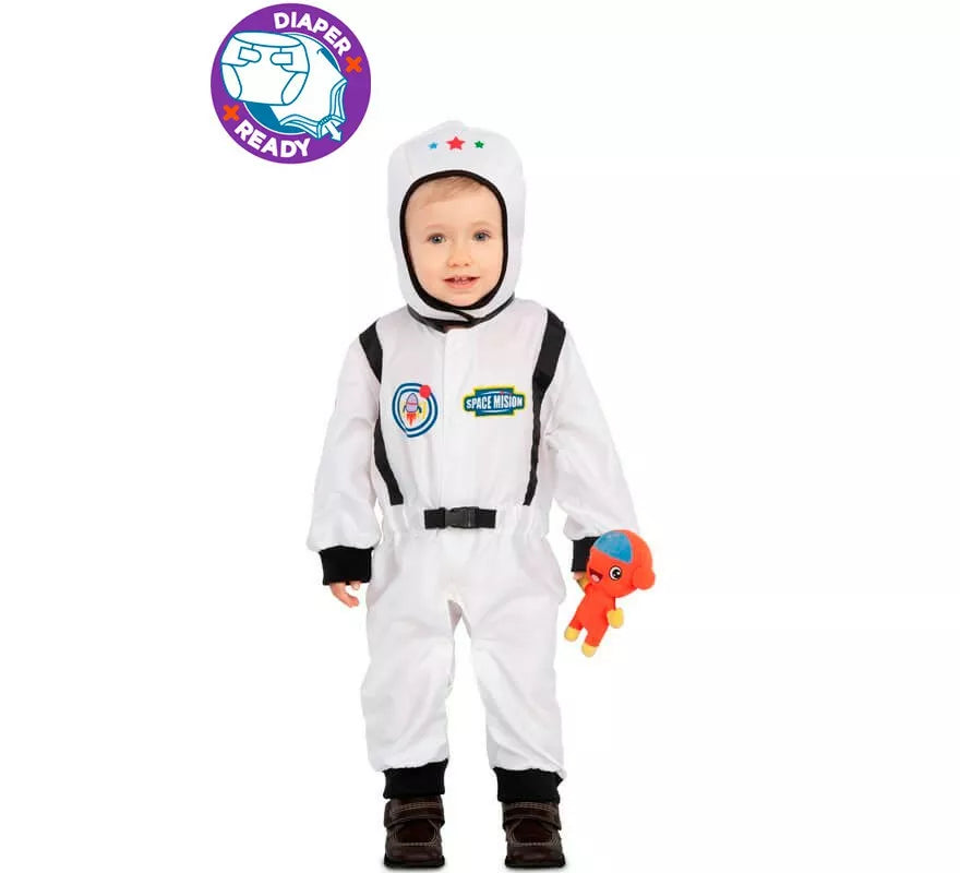 Translation missing: es.Disfraz de Astronauta con Alien para bebé