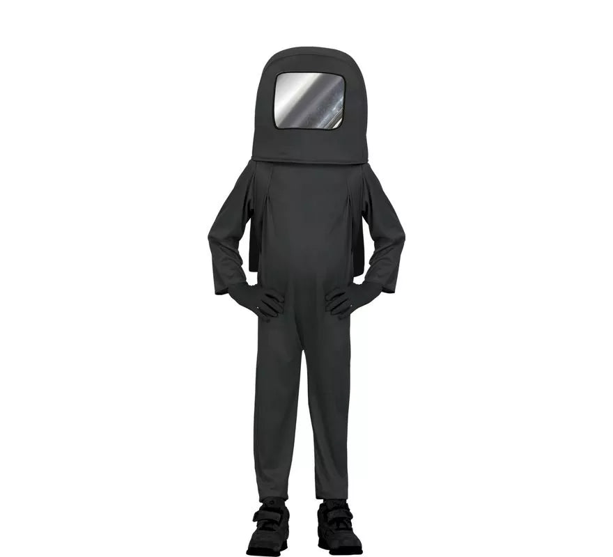 Translation missing: it.Disfraz de Astronauta Impostor Negro para niños