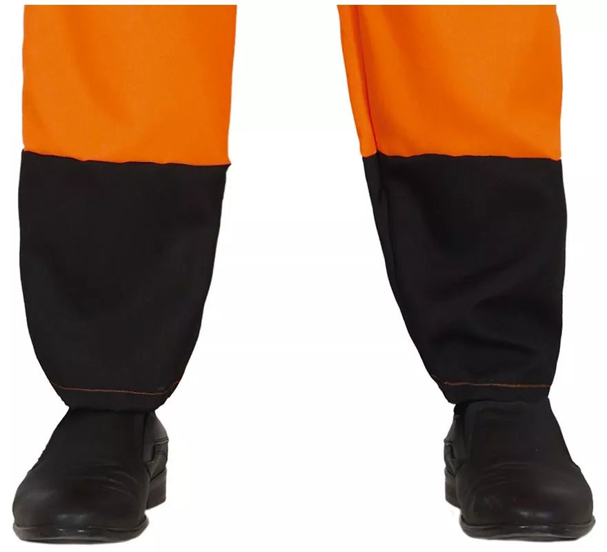Disfraz de Astronauta Naranja para hombre