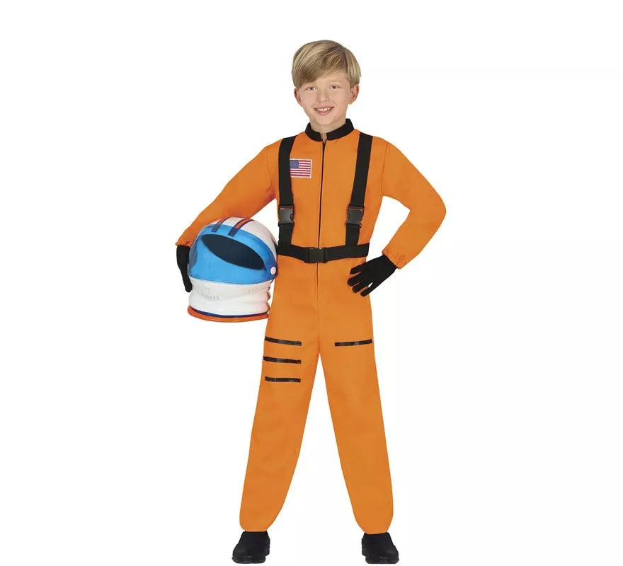 Translation missing: it.Disfraz de Astronauta naranja para niños