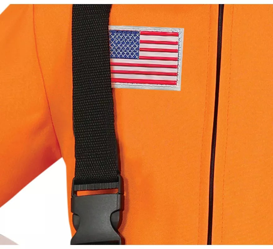 Translation missing: it.Disfraz de Astronauta naranja para niños