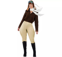 Costume da aviatore esperto per donna