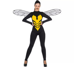 Costume da vespa nera per donna