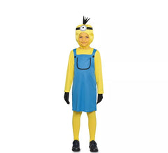 Costume di aiutante di un cattivo per bambina