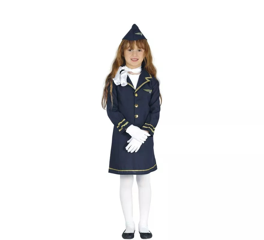 Translation missing: es.Disfraz de Azafata de Vuelo para niña